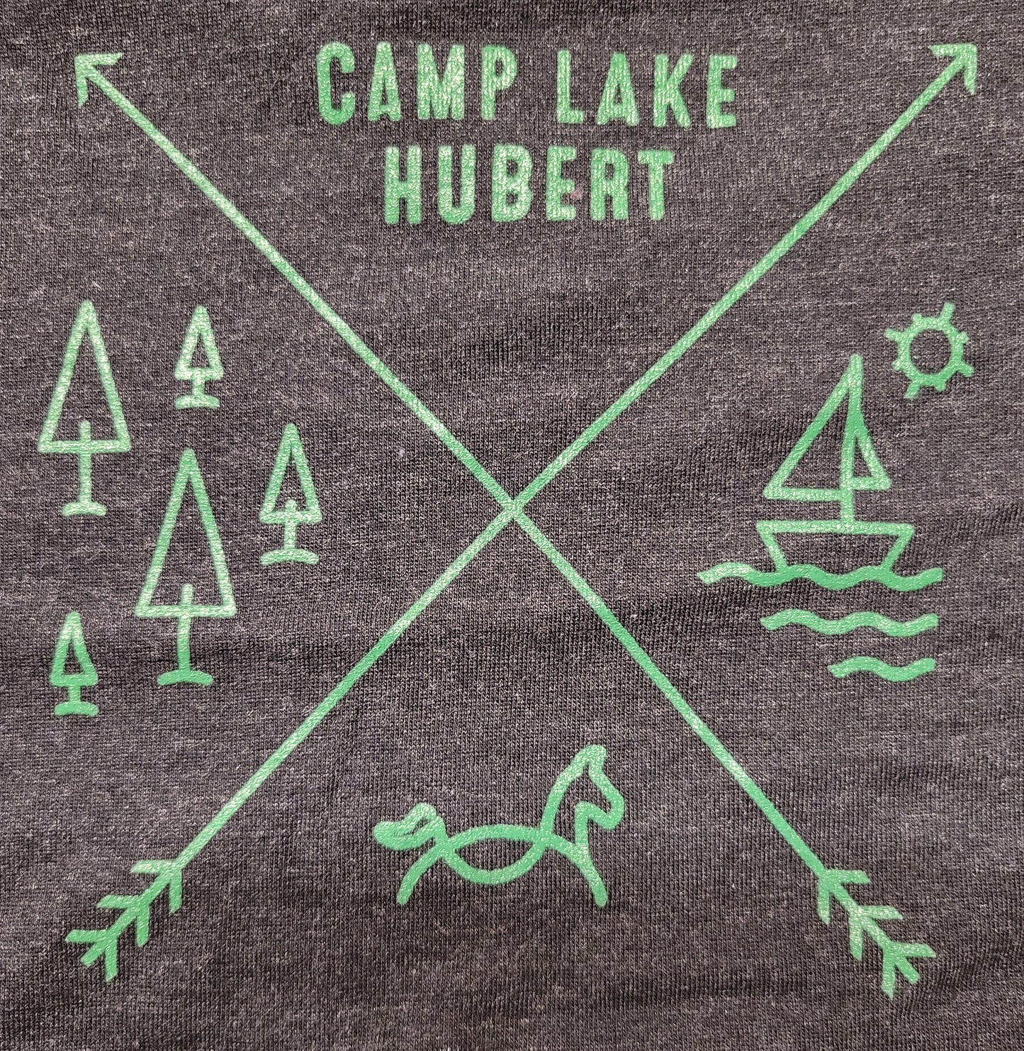 Camp Lake Hubert - Athletic Cut Shirt