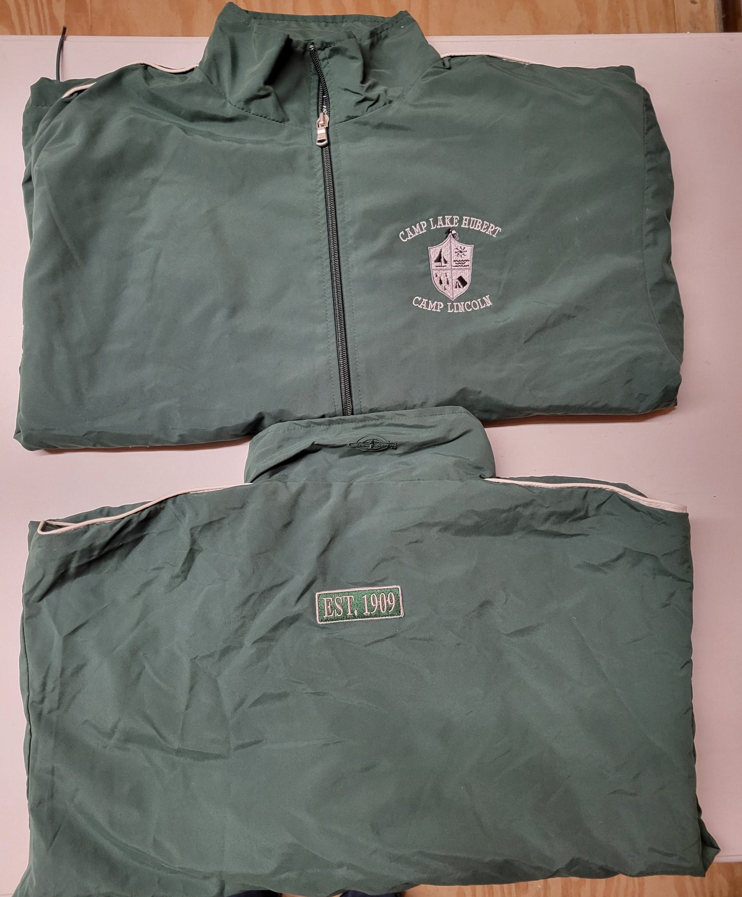 Camp Lincoln & Camp Lake Hubert Youth Zipper Jacket