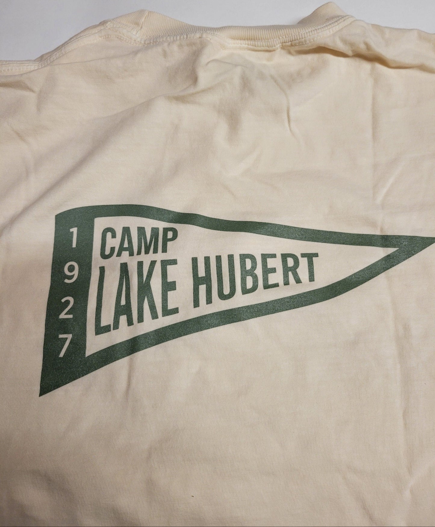 Camp Lake Hubert - Pennant T-Shirt: Adult
